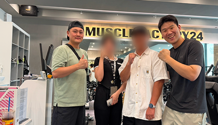 피트니스센터 J 매니저님